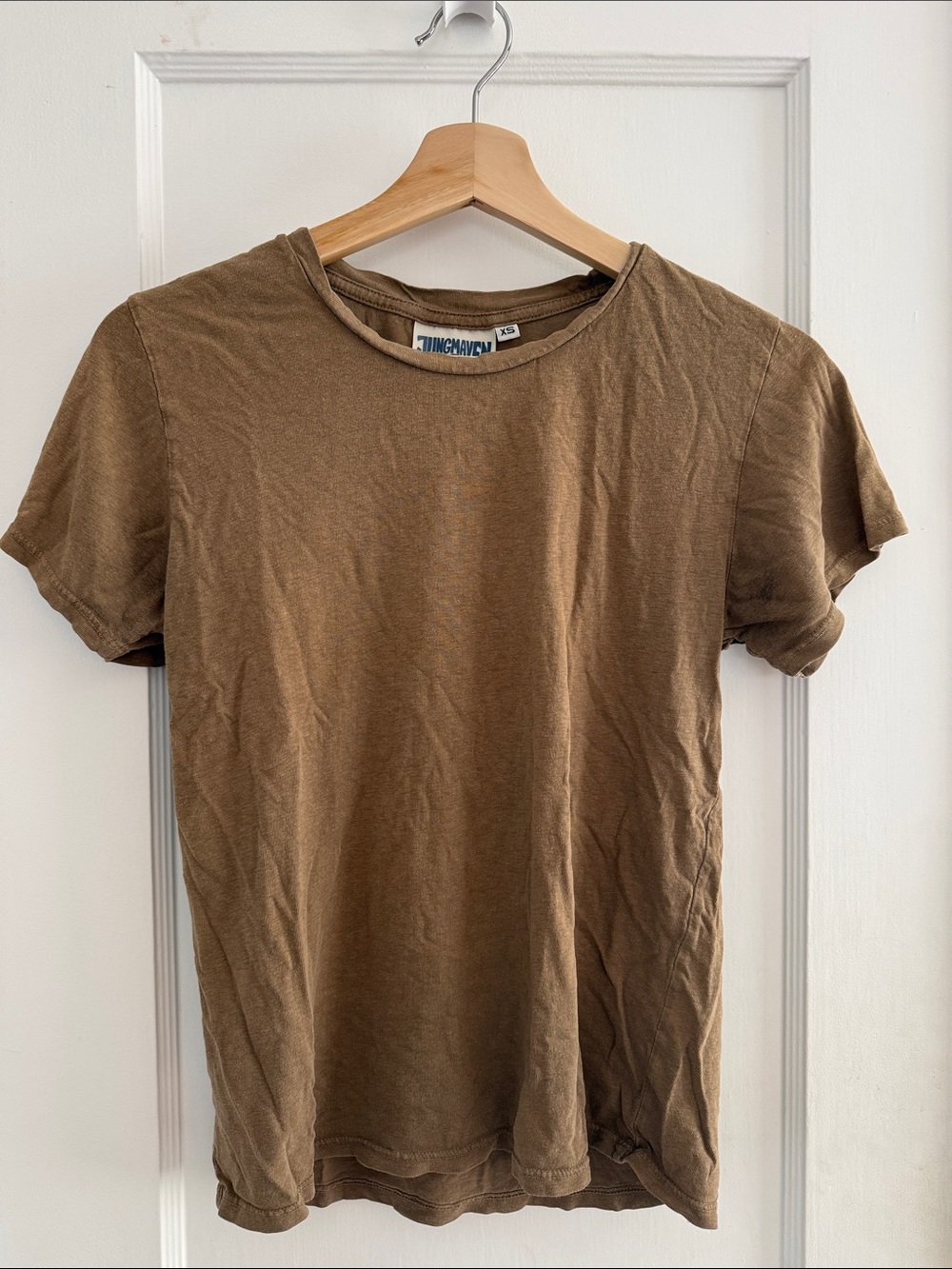 Jungmaven Women's Lorel Tee Coyote Short Sleeve Crew Tee